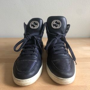 Vintage Gucci High Top Sneakers
